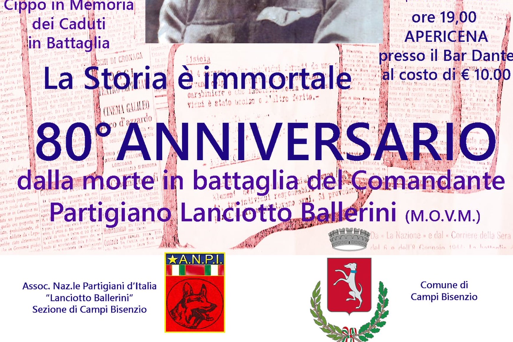 Locandina 80° anniversario